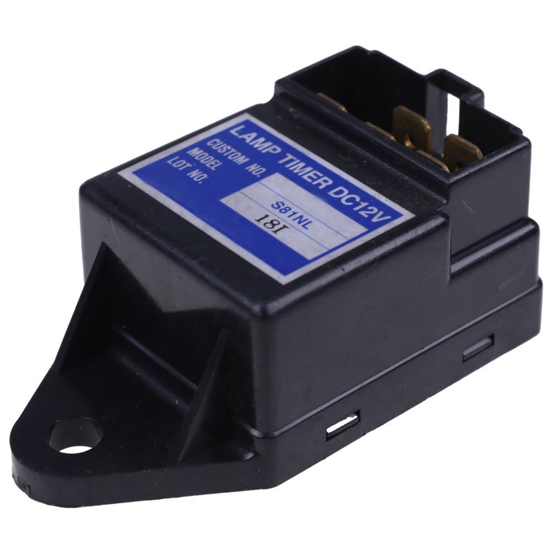 JZGRDN 12V Timer Relay Timer Glow Plug SBA385870301 SBA385870300 83965764 385870300 Compatible with New Holland TC35 TC35D TC40 TC40D TC45 TC45D Case DX45 DX40 DX35 DX34 DX33 DX31 - Image 1